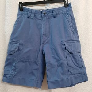 Polo Ralph Laurn Blue Cargo Shorts with Relaxed Fit and Sturdy Design
